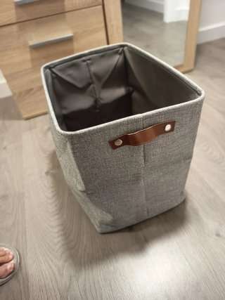 Cesta de tela para ropa sucia