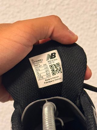 New Balance 740 Negro/Plata