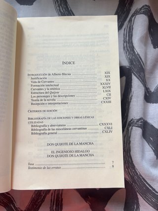 Libro Don Quijote de la Mancha.Miguel de Cervantes