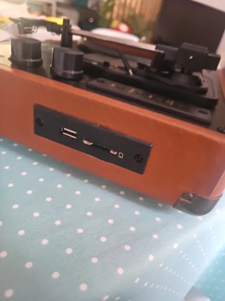 Tocadiscos Muse Estéreo USB Bluetooth