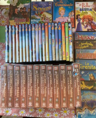 43 Películas DVD y VHS