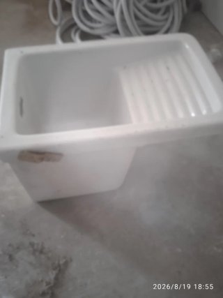 Pica de lavadero de porcelana