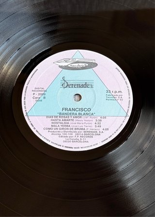 Francisco - Bandera Blanca (Vinilo)