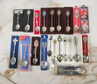 Collezione Cucharitas Argento e Alpaca. Cucchiaini Souvenir