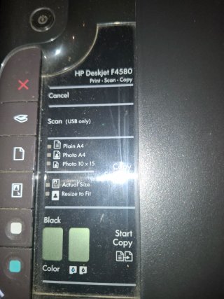 Impresora HP Negra