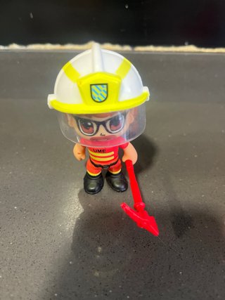 Coche Bomberos Pin y Pon Accion + Accesorios