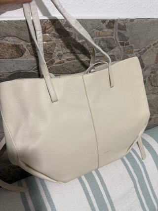 Bolso Polène Cyme Crema