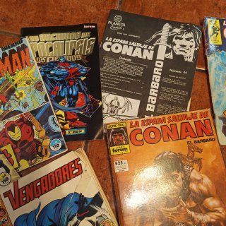 Comics vintage CONAN, VENGADORES