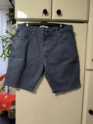 Pantalón corto Zara azul Talla 46