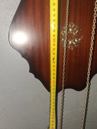 Reloj de pie de madera
