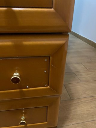 Cómoda de madera 4 cajones