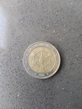 Moneda 2€ Bélgica 2006 Atomium