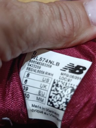Zapatillas New Balance Mujer Rosa/Morado