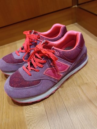 Zapatillas New Balance Mujer Rosa/Morado