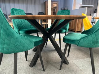 Mesa Redonda de Madera