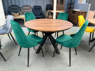 Mesa Redonda de Madera