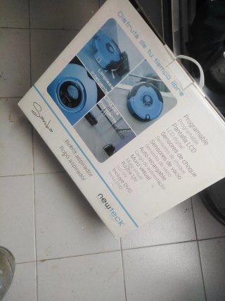 Aspiradora Robótica Robot Azul