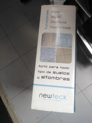 Aspiradora Robótica Robot Azul