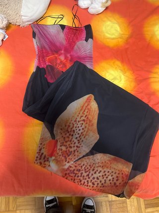 Vestido palabra de honor Stradivarius Talla XS