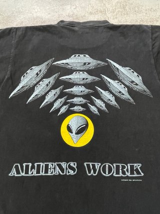 Camiseta Vintage Alien Workshop Negra