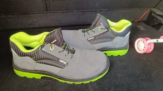 Zapatillas seguridad Bellota Gris/Negro/Verde