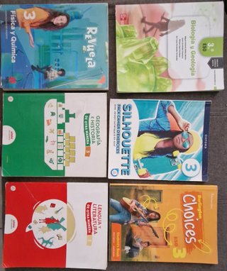 LIBROS DE TEXTO 3 ESO