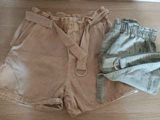 Lote 4 pantalones vaqueros cortos