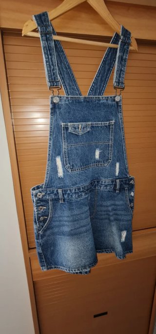 Salopette in denim