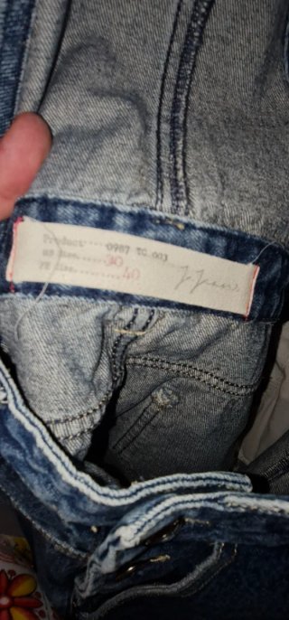 Salopette in denim