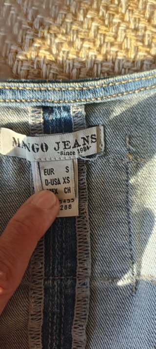 Chaleco vaquero Mango