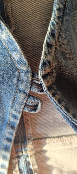 Chaleco vaquero Mango