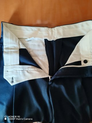 Traje Franco Volzano Talla 45/52 Azul