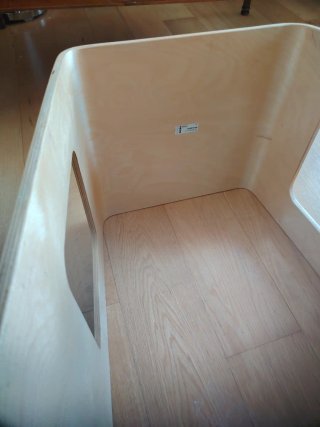 Banco  taburete Ikea Benjamin Midcentury lisa nori