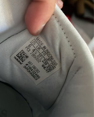 Zapatillas Adidas Talla 37.5 Blancas