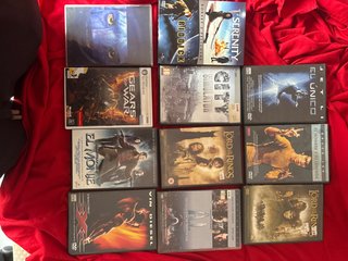 Lote 12 Películas DVD Acción y Ciencia Ficción