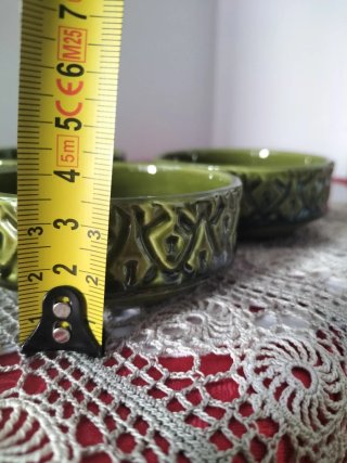 Set 3 ciotole ceramica S.I.C vintage anni 70