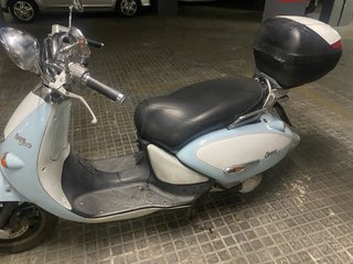 Aprilia Mojito Custom 39cc Azul/Blanco