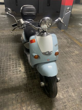 Aprilia Mojito Custom 39cc Azul/Blanco