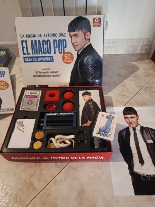 Juego de Magia El Mago Pop Antonio Díaz