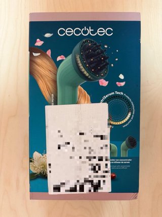 Secador de pelo Cecotec NutriSerum Tech Teal