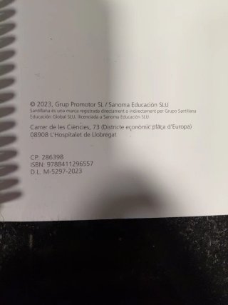LIBRO LLENGUA + 4 primária. SANTILLANA (usado)