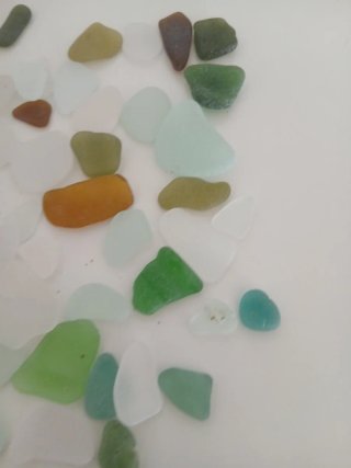 Lote 6 Cristales Marinos Variados