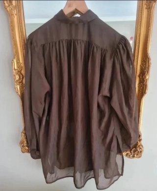 Vintage Pepa García Marrón Chocolate Sin uso XXL