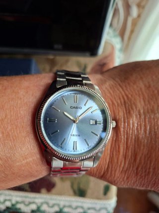 Casio MTP-1302 Reloj Azul Turquesa