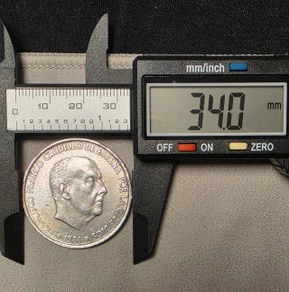 Moneda 100 Pesetas 1966 Plata