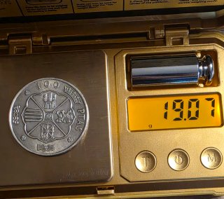 Moneda 100 Pesetas 1966 Plata