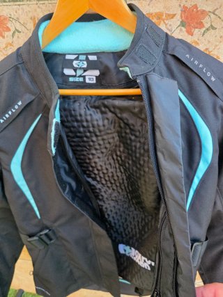 Chaqueta Moto Oxford Dakota 2.0 Mujer Negra