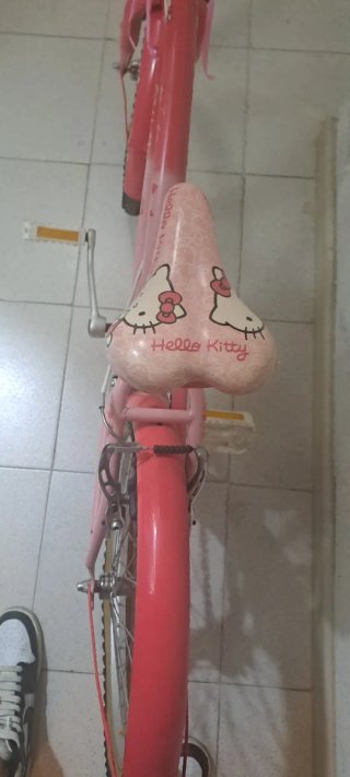 Bicicleta infantil rosa Hello Kitty