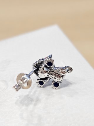 Pendientes Pandora Stitch Disney Plata
