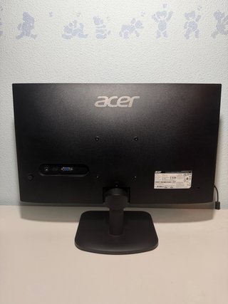 Monitor Acer EK241Y Hbi Negro